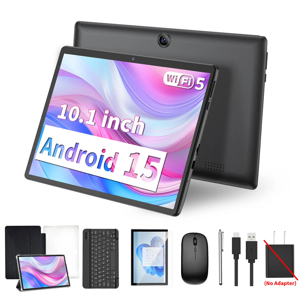 Android 15, Wireless Set with Keyboard, Mouse, Stylus, Case, 10.1 inch Device, 6000mAh, Springtok Sale